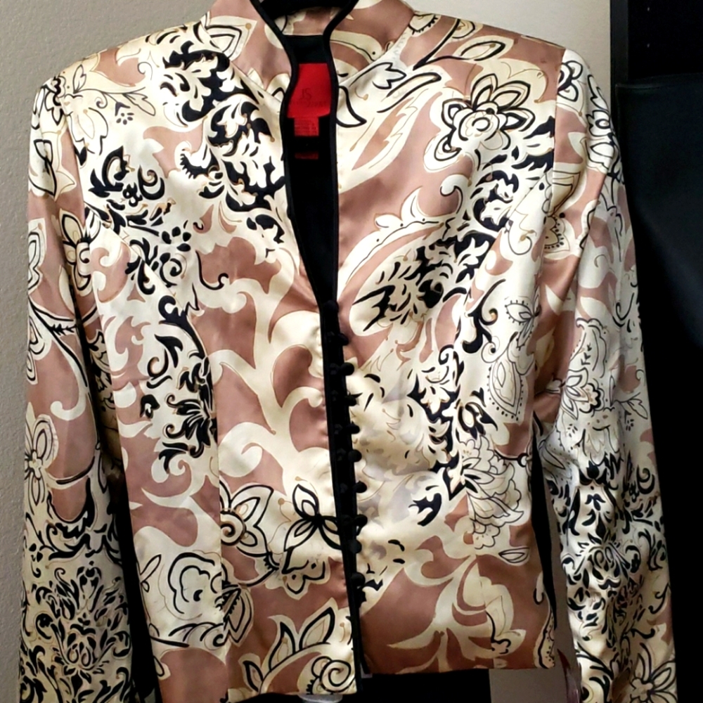 JS COLLECTION  silk jacket
